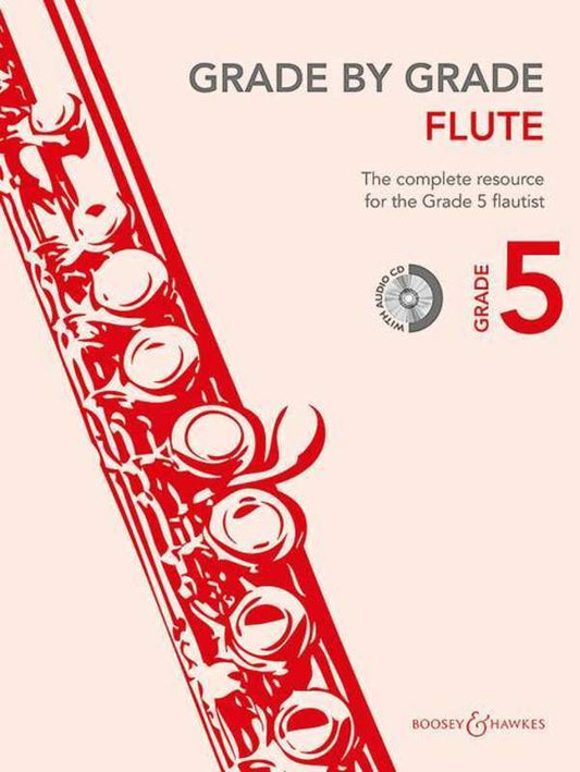 Grade By Grade Flute Gr 5 Bk/Cd