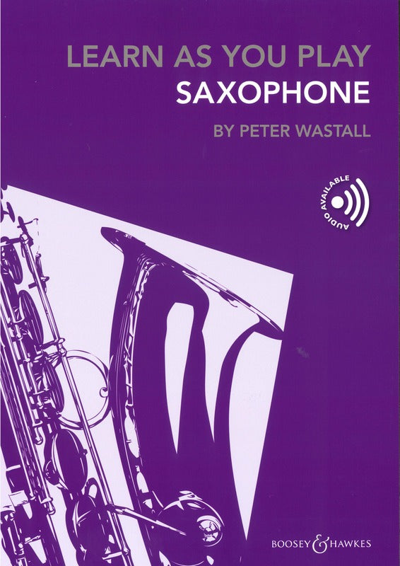 Learn As You Play Alto Saxophone And Tenor Book/Ola Woodwind