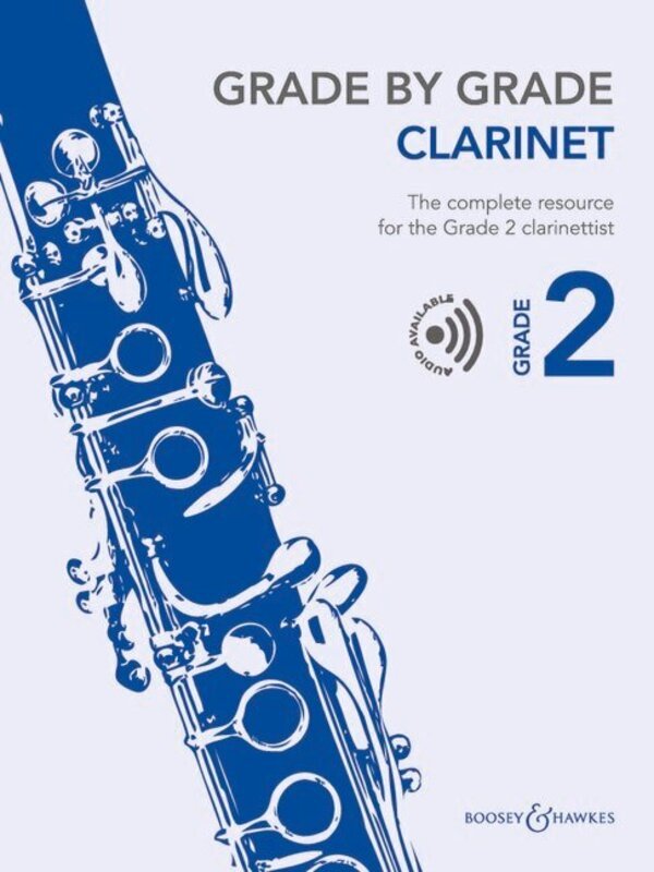 Grade By Grade Clarinet Gr 2 Bk/Ola - Boosey & Hawkes