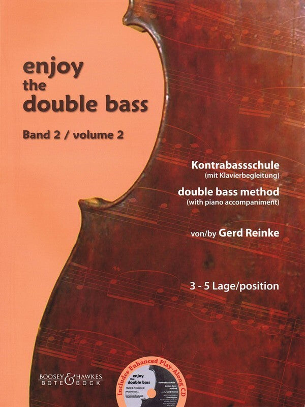 Enjoy The Double Bass Vol 2 Bk/Cd