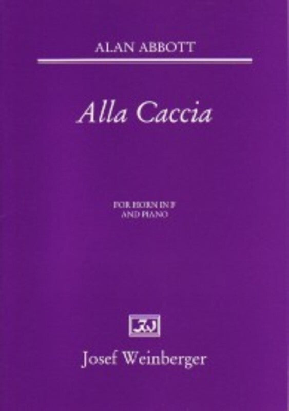 Abbott - Alla Caccia French Horn/Piano