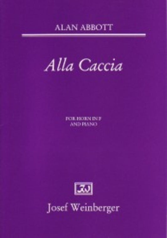 Abbott - Alla Caccia French Horn/Piano