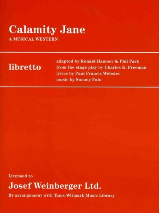 Calamity Jane Libretto
