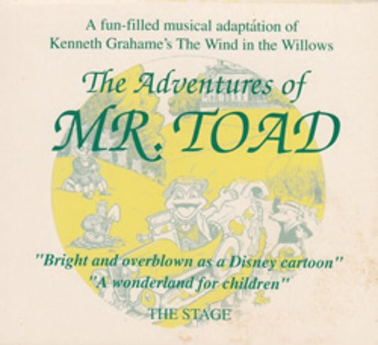 The Adventures Of Mr Toad Vocal Score Book