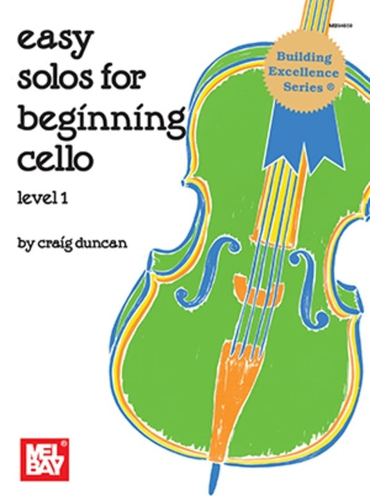 Easy Solos For Beginning Cello Lev 1 Bk/Ola