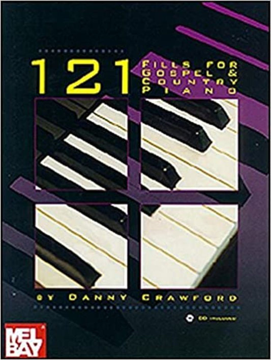 121 Fills For Gospel & Country Pno Bk/Cd
