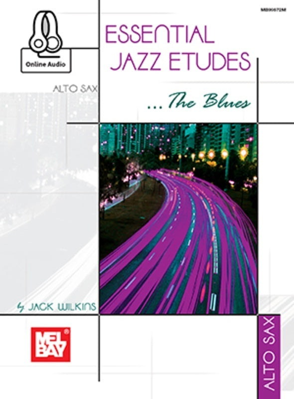 Essential Jazz Etudes The Blues For Alto Sax Bk/Ola