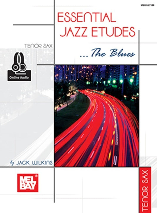 Essential Jazz Etudes The Blues Tenor Sax Bk/Ola