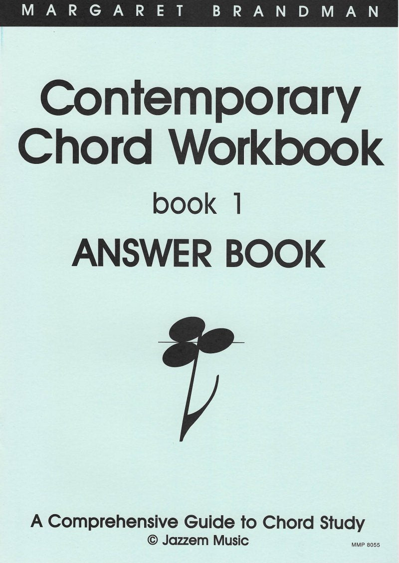 Contemporary Chord Workbook 1 Answerbook - Jazzem Music