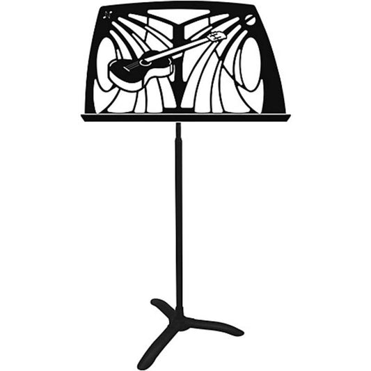 Manhasset Noteworthy Acoustic Guitar Music Stand - Black