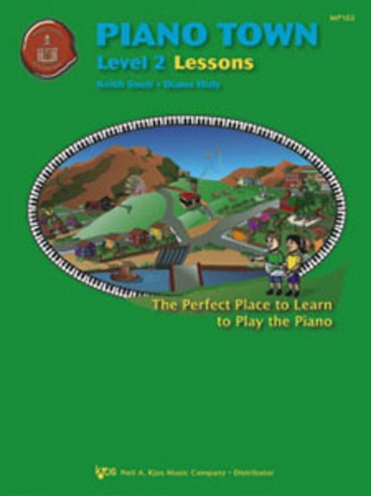 Piano Town - Lessons Level 2 Book