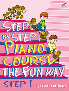 Step By Piano Course - The Fun Way Book 1 & Keyboard
