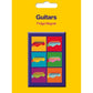 GUITAR THEME FRIDGE MAGNET POP ART STYLE