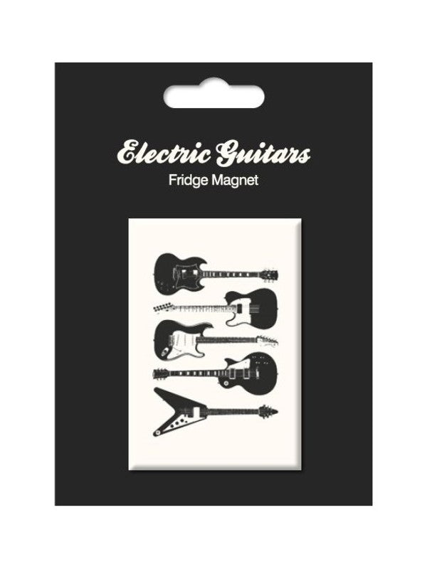 ELECTRIC GUITARS VINTAGE FRIDGE MAGNET