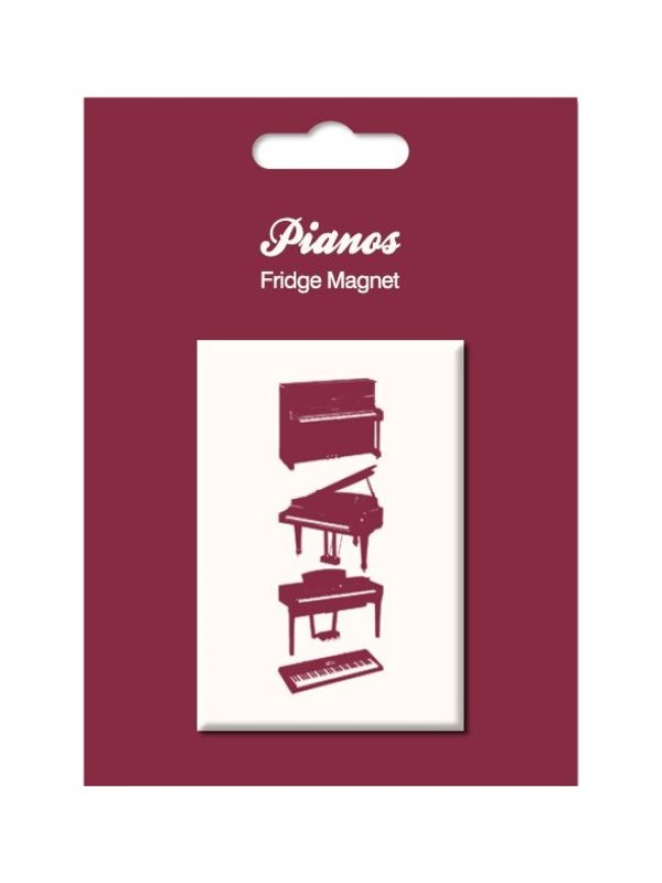 PIANOS VINTAGE FRIDGE MAGNET