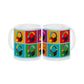 POP ART HEADPHONES MUG