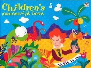 Children's Manuscript Book Wide Stave - Rhythm MP