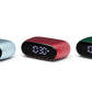 Lexon Minut Mini Alarm Clock - Gunmetal