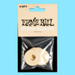 Ernie Ball Strap Blocks 4-Pack - Cream