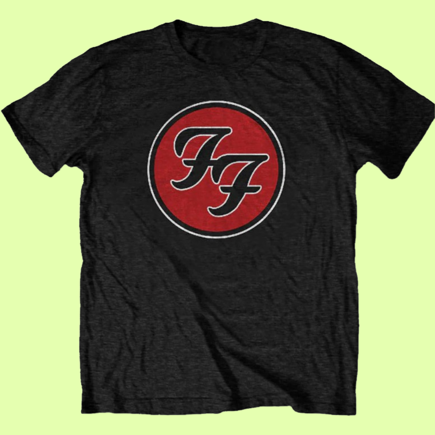 Foo Fighters FF Logo Shirt (Small - XXL) - 100% Cotton