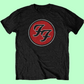 Foo Fighters FF Logo Shirt (Small - XXL) - 100% Cotton