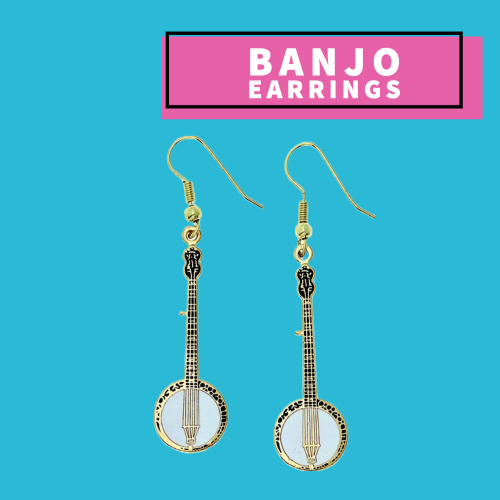 Banjo earrings discount