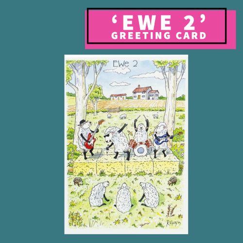 Ewe 2 Blank Greeting Card Giftware