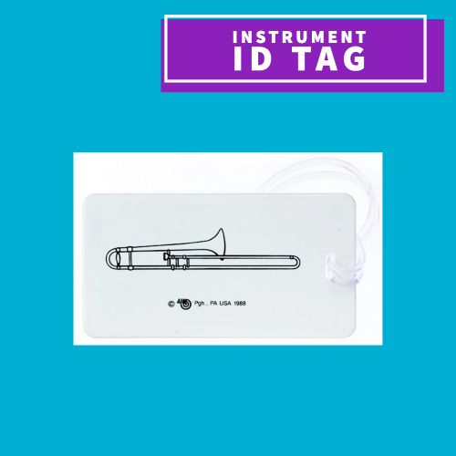 Instrument ID Tag - Trombone Design – Music2u.com.au