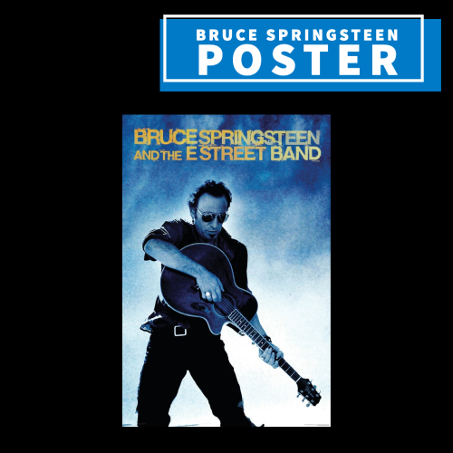 Bruce Springsteen Wall poster