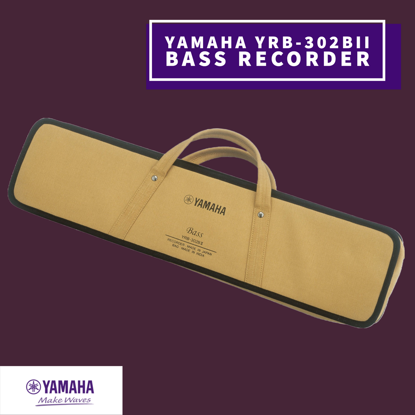 Yamaha Yrb-302Bii 4 Piece Abs Resin Bass Recorder (Key Of F) Musical Instruments & Accessories