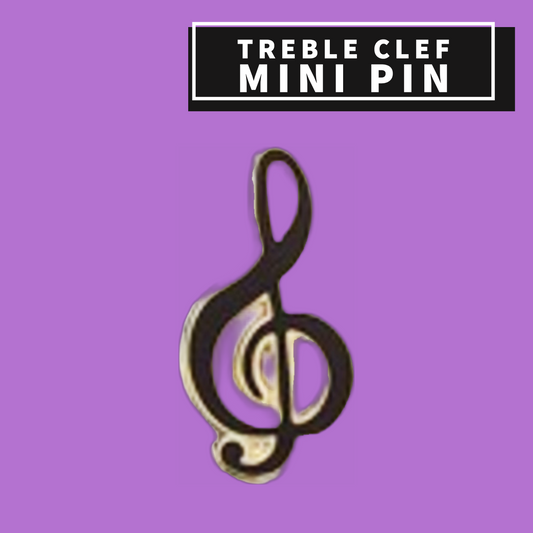 Treble Clef Mini Pin