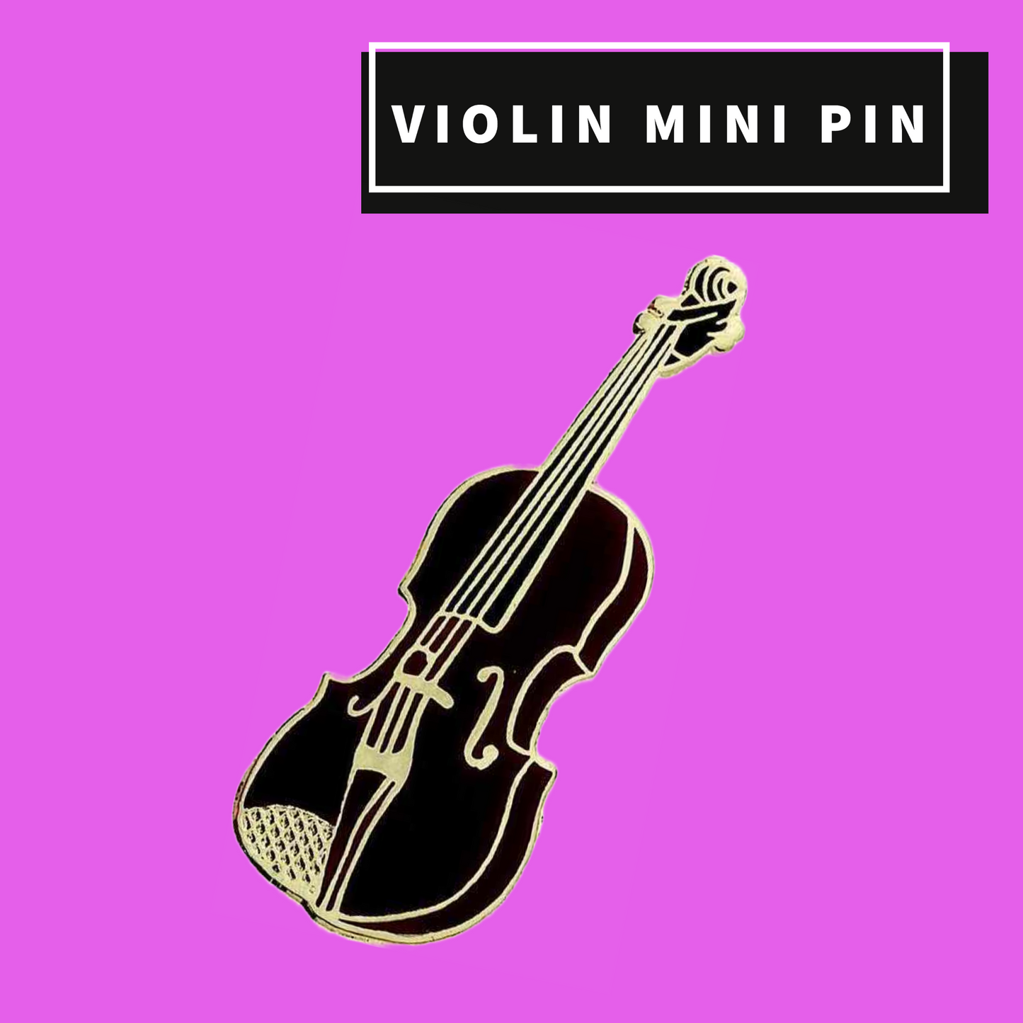 Violin Mini Pin
