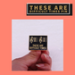 'These Are Difficult Times' Enamel Pin