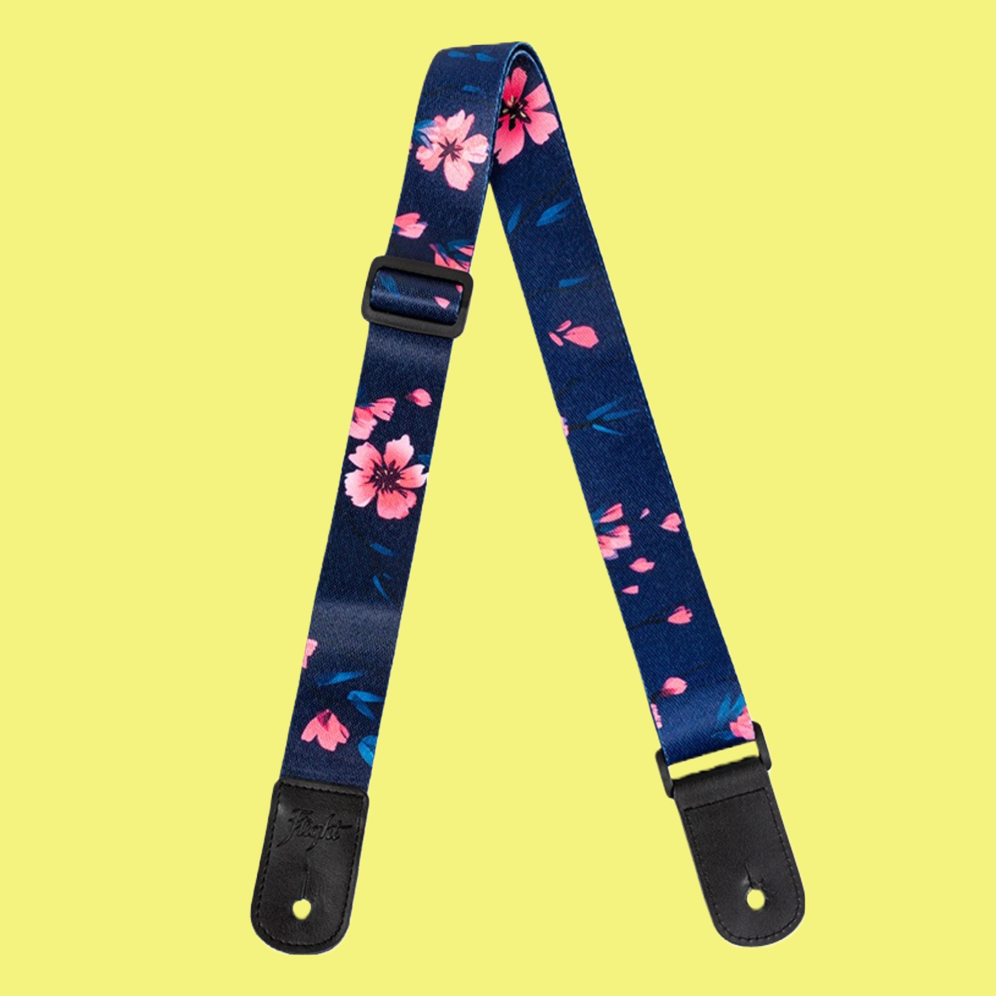 Flight S35 - Sakura Cherry Blossom Polyester Ukulele Strap