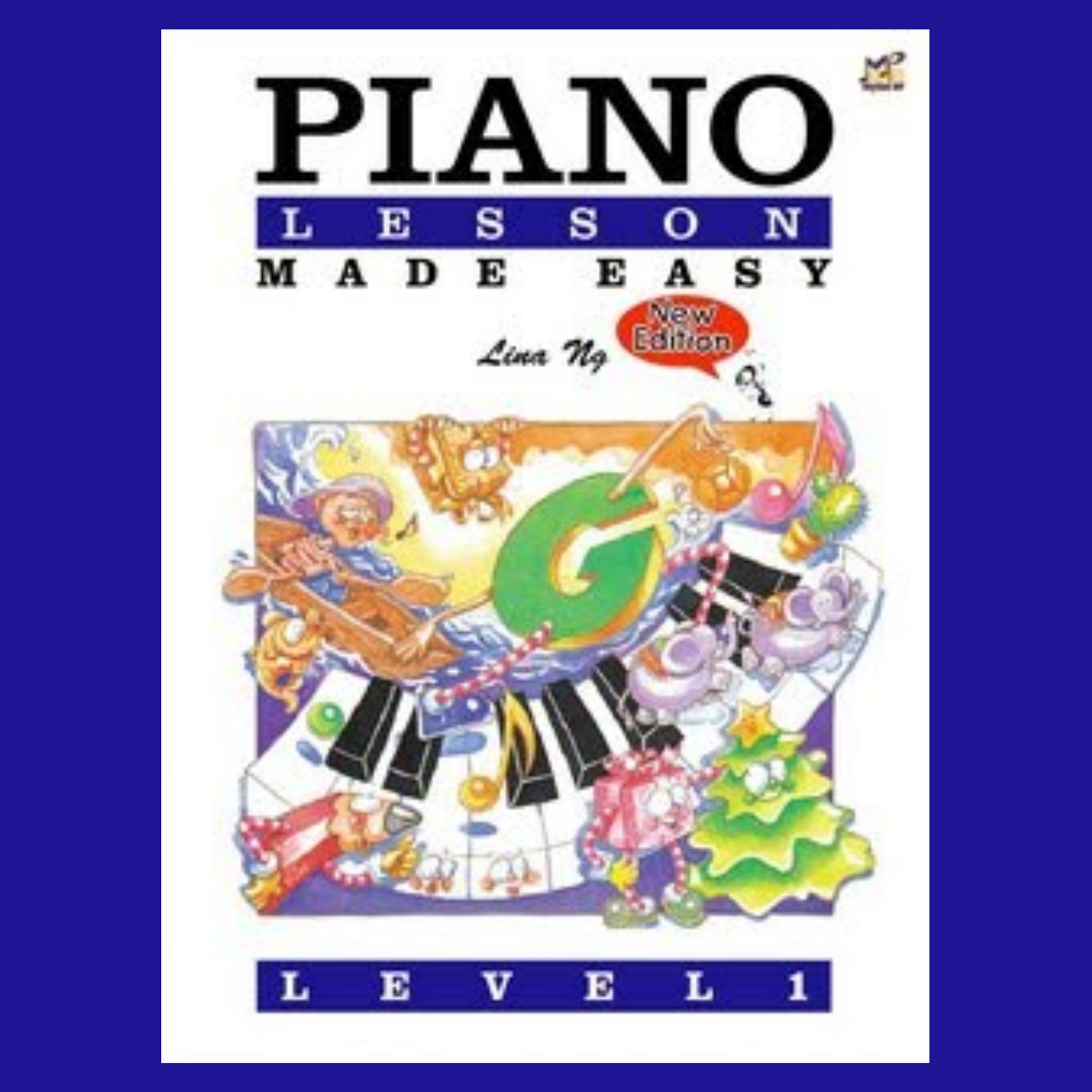 Piano Lesson Made Easy - Level 1 Book (New Edition)