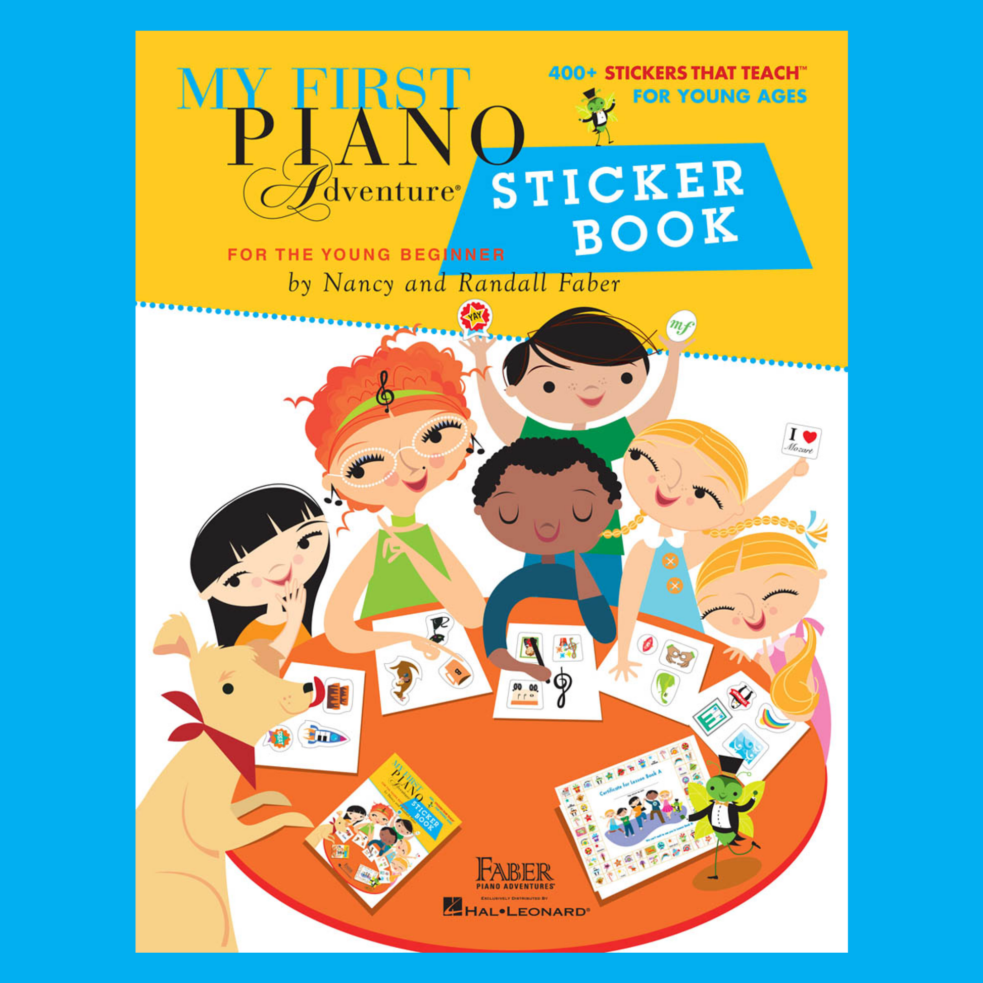 My First Piano Adventure - Sticker Book & Keyboard