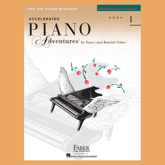 Accelerated Piano Adventures: Performance Book 1 & Keyboard