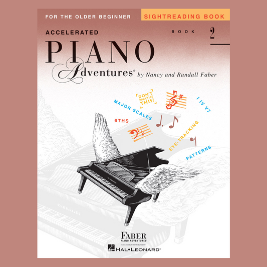Accelerated Piano Adventures: Sightreading Book 2 & Keyboard