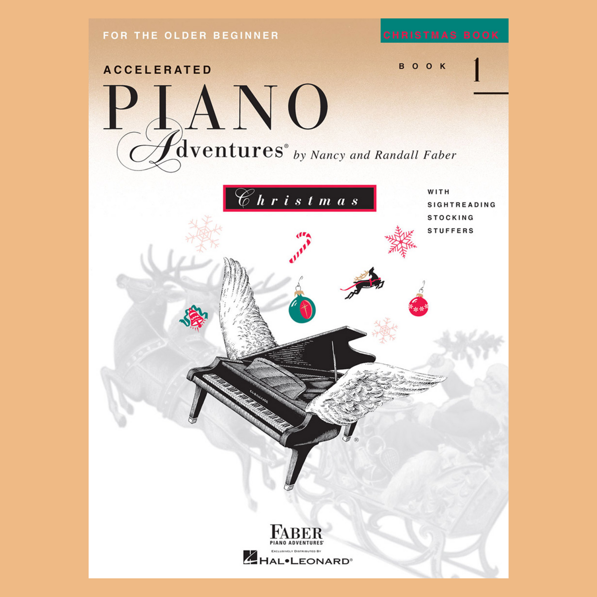 Accelerated Piano Adventures: Christmas Book 1