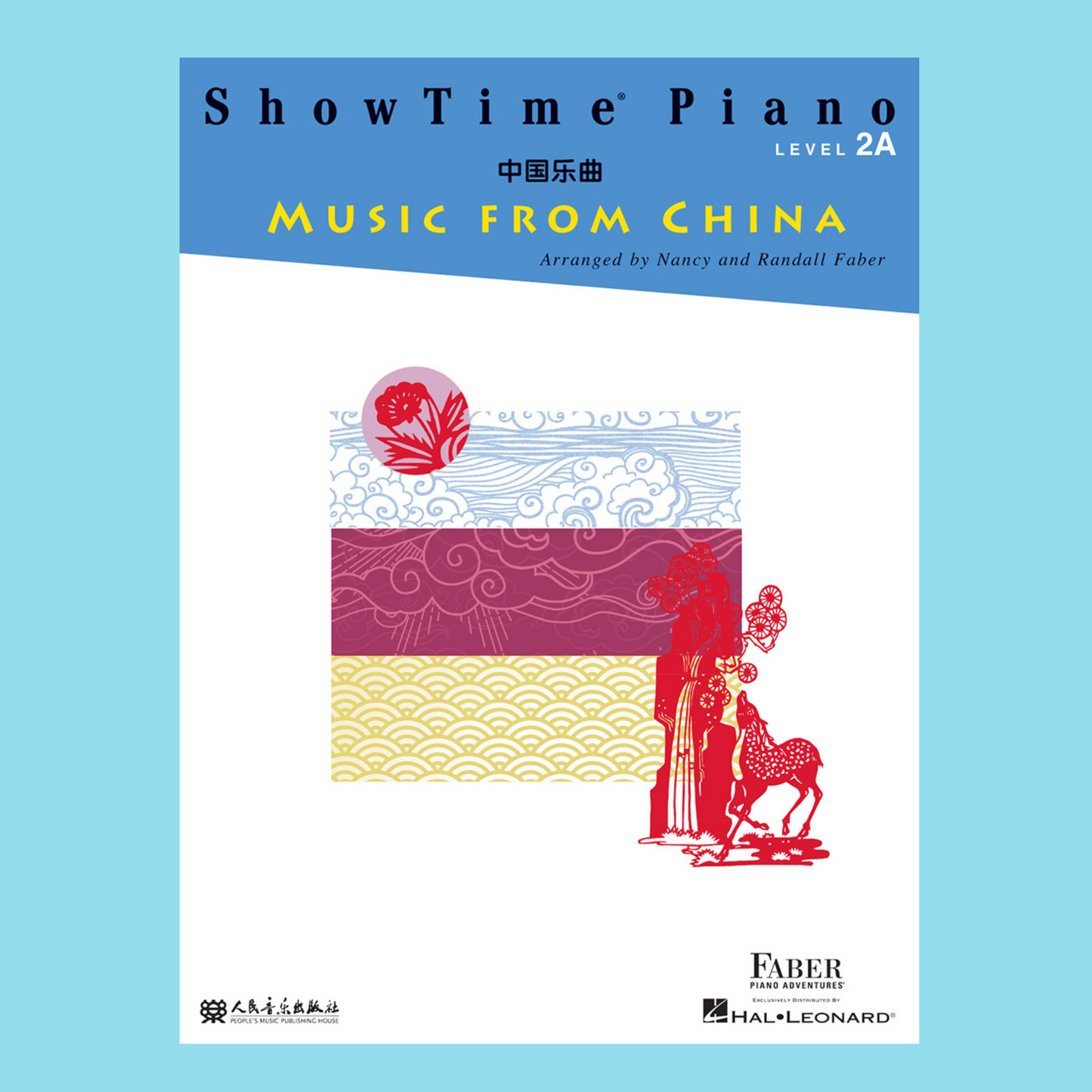 Fabers Showtime Piano Music From China Level 2A Book & Keyboard