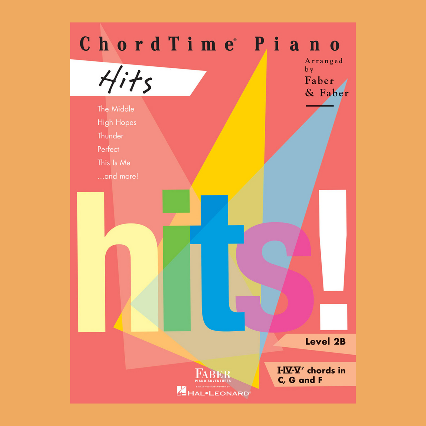 Faber Piano Adventures: Chordtime Hits Level 2B Book & Keyboard