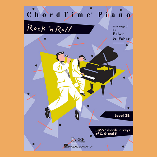 Faber Piano Adventures: ChordTime Piano Rock N Roll Level 2B Book