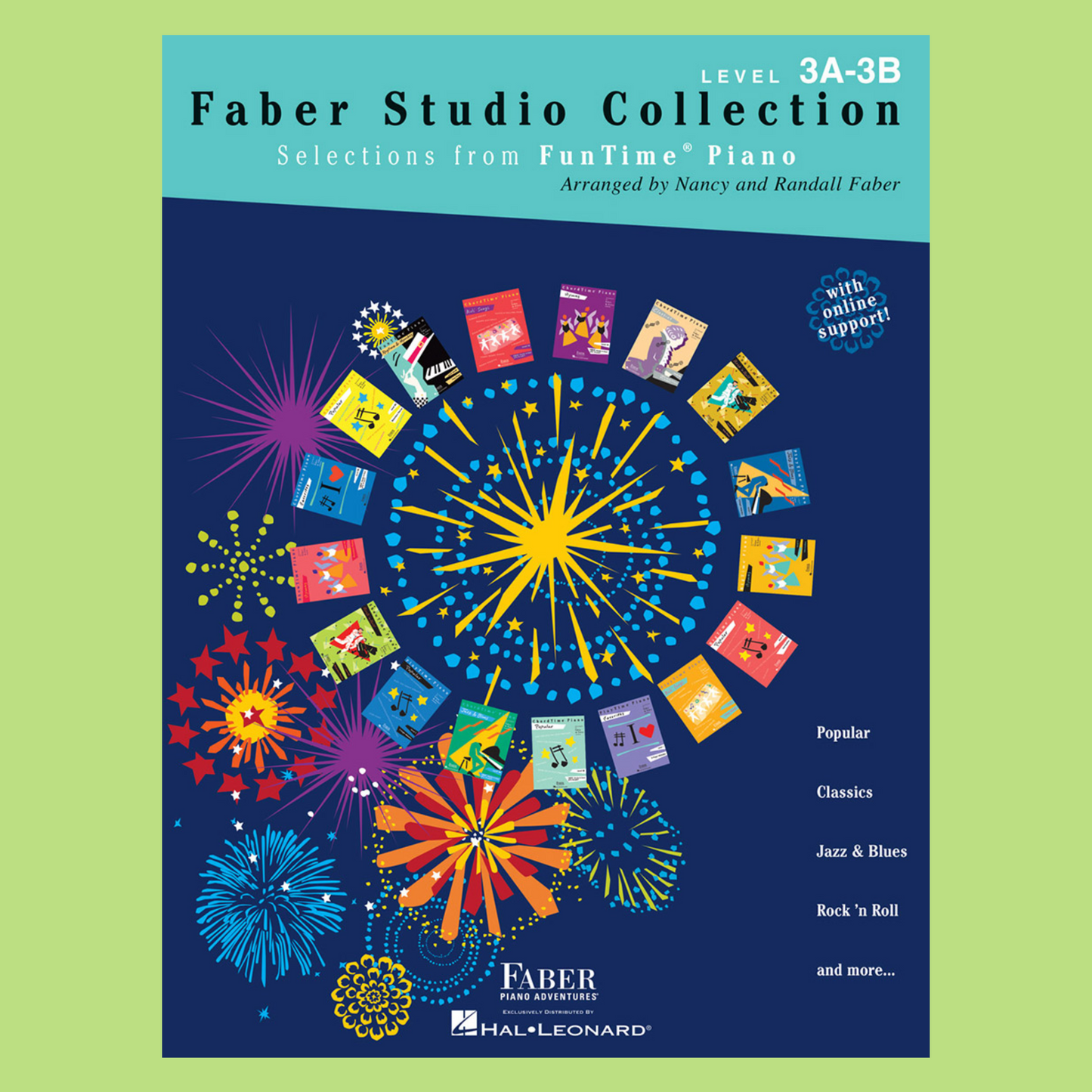 Faber Piano Adventures: Funtime Studio Collection 3A-3B Book & Keyboard