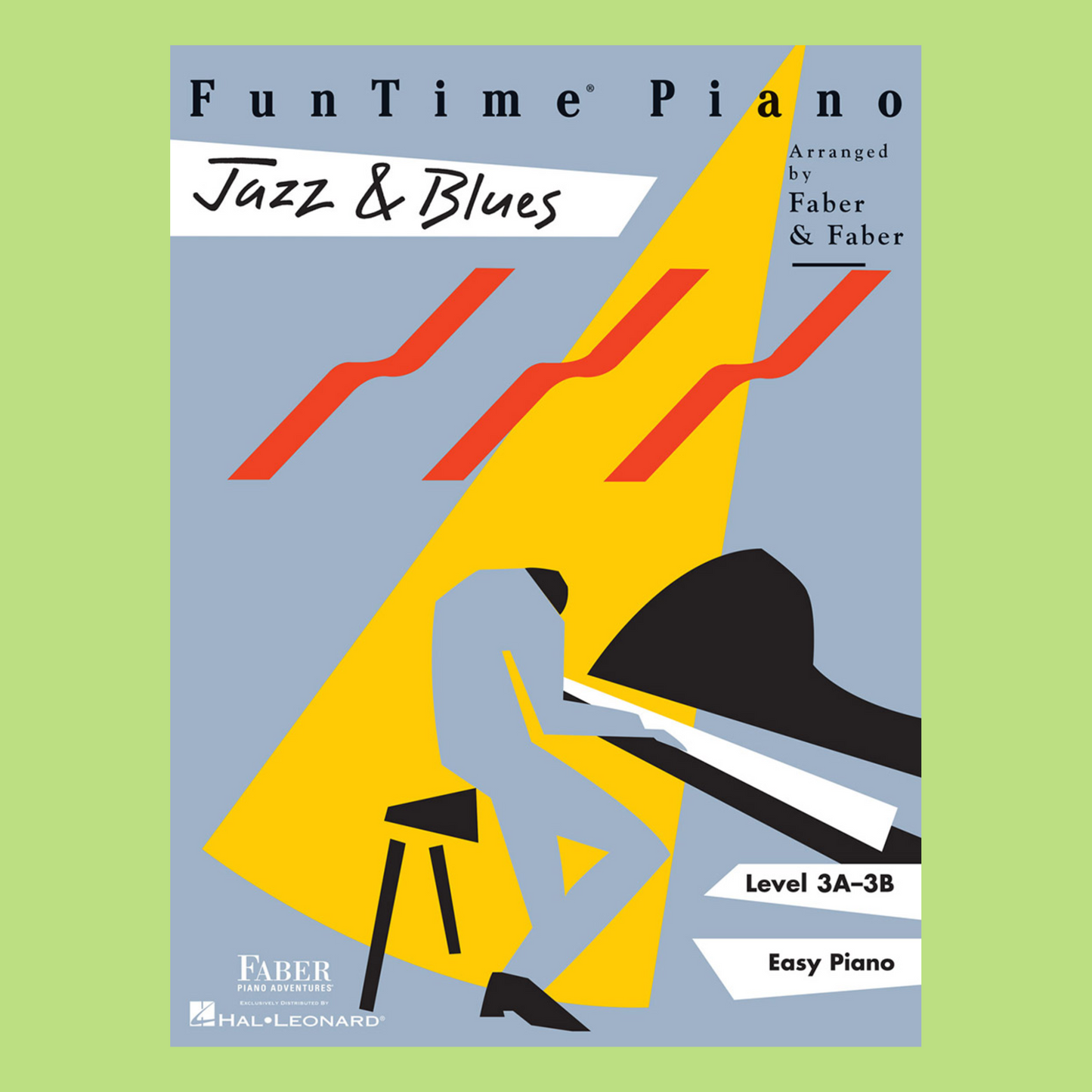 Faber Piano Adventures: FunTime Piano Jazz & Blues Level 3A-3B Book