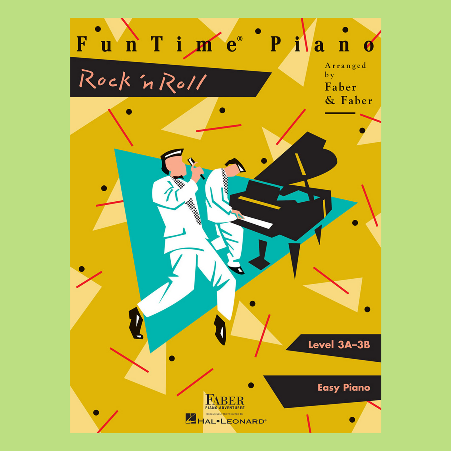 Faber Piano Adventures: FunTime Piano Rock N Roll Level 3A-3B Book