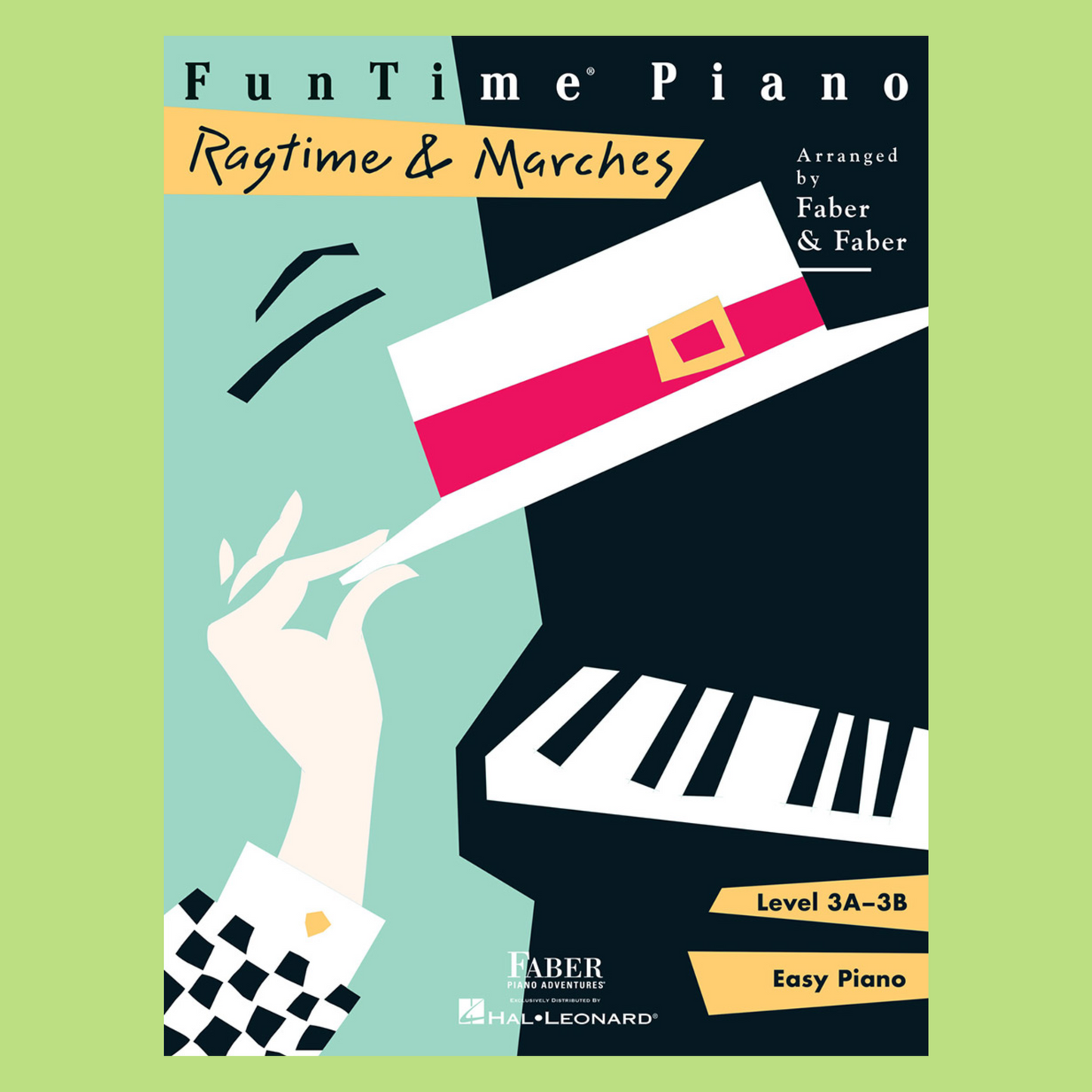 Faber Piano Adventures: FunTime Piano Ragtime & Marches Level 3A-3B Book