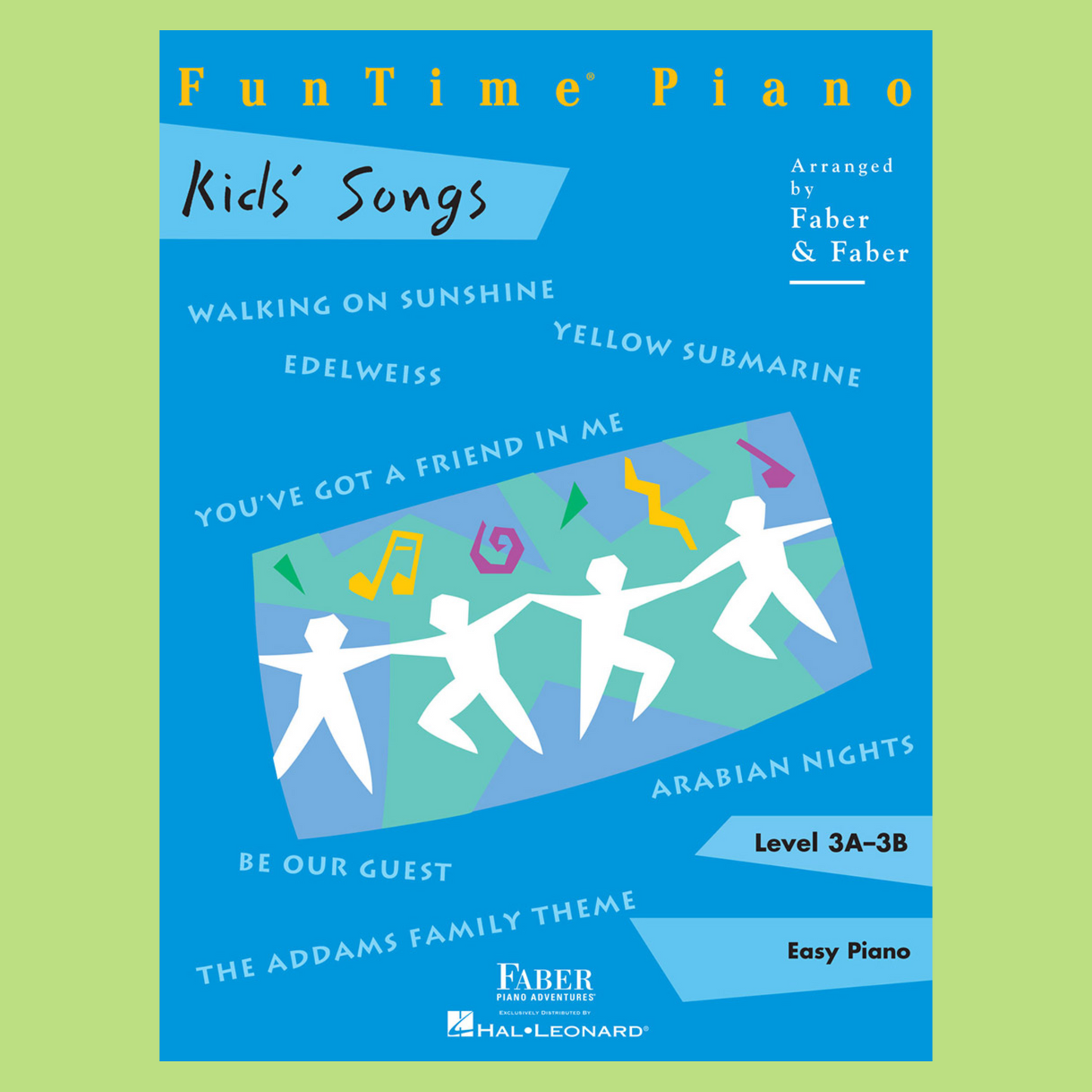 Faber Piano Adventures: FunTime Piano Kid's Songs Level 3A-3B Book