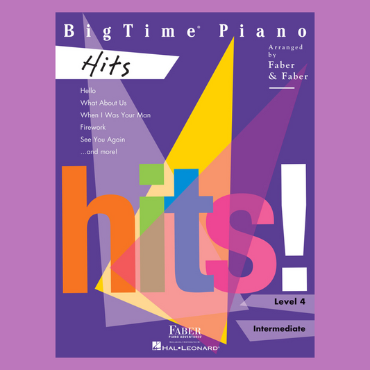 Faber Piano Adventures: BigTime Piano Hits Level 4 Book
