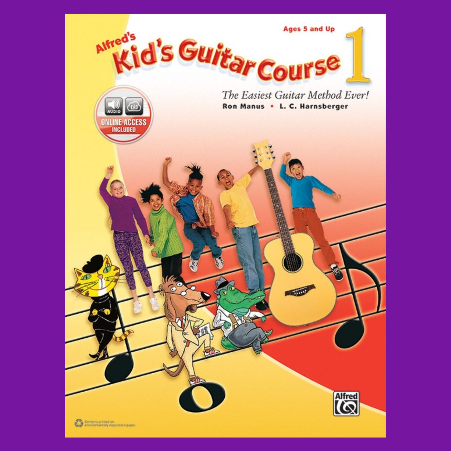 Alfred's Kids Guitar Course 1 - Book/Ola