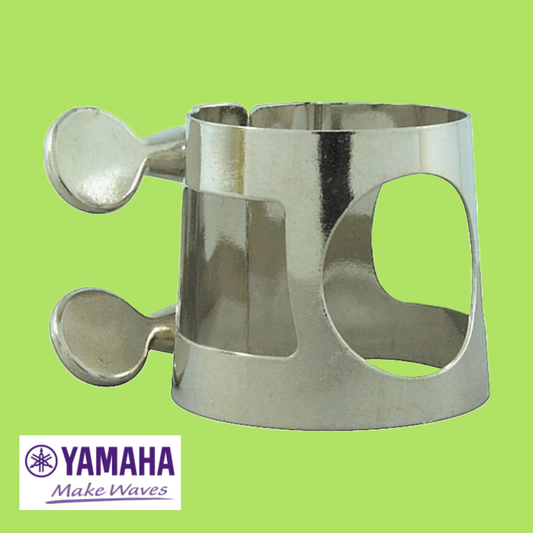 Yamaha E Flat Clarinet Ligature (Polished Nickel) Musical Instruments & Accessories